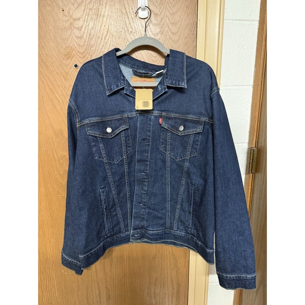 NEW Levi's Jean Jacket Men's XL Blue Denim Trucker Type 3 Outdoor Workwear